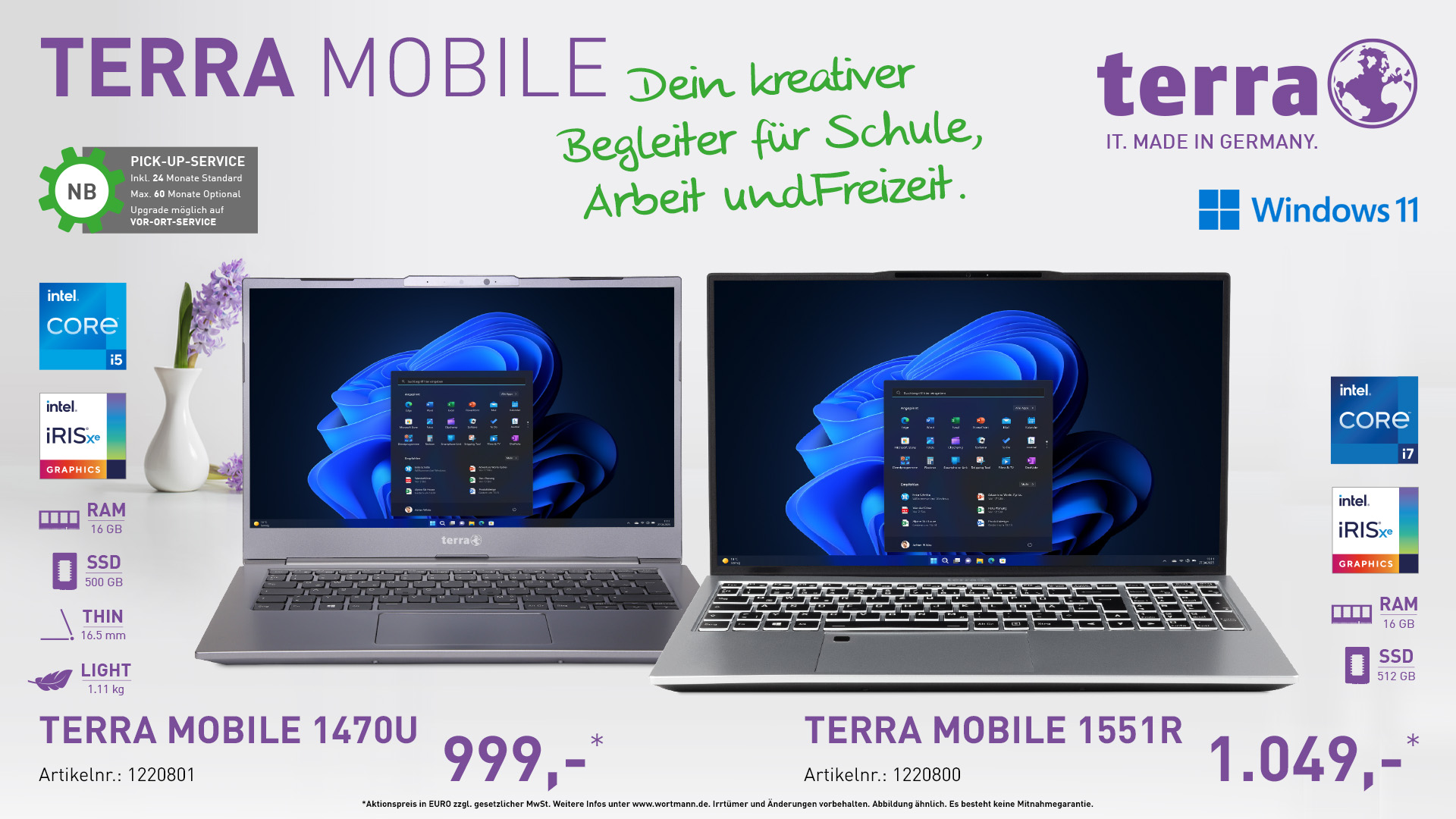 Terra Mobile 1470U, Terra Mobile 1551R