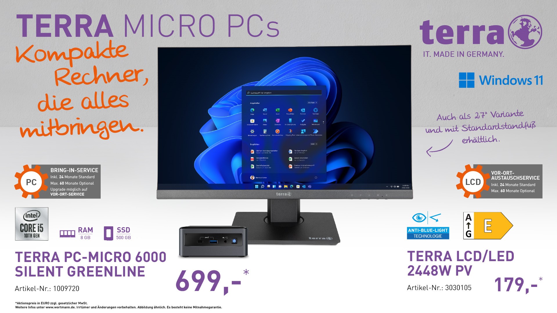 TERRA PC-MICRO 6000 SILENT