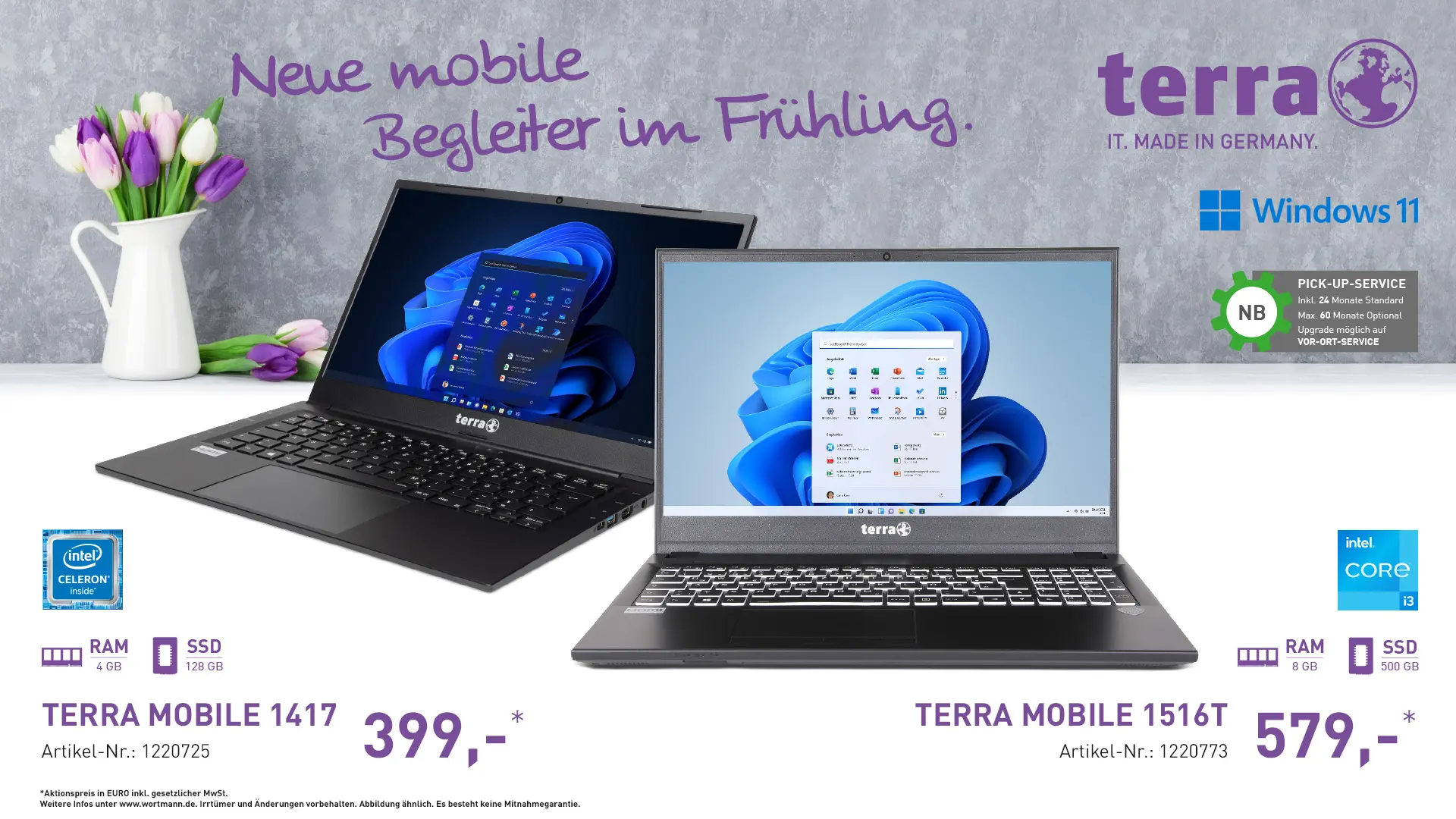 Terra Mobile 1417 & Terra Mobile 1516T