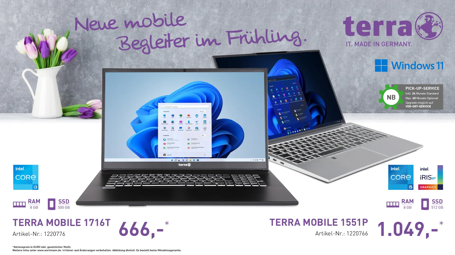 Terra Mobile 1716T & Terra Mobile 1551P